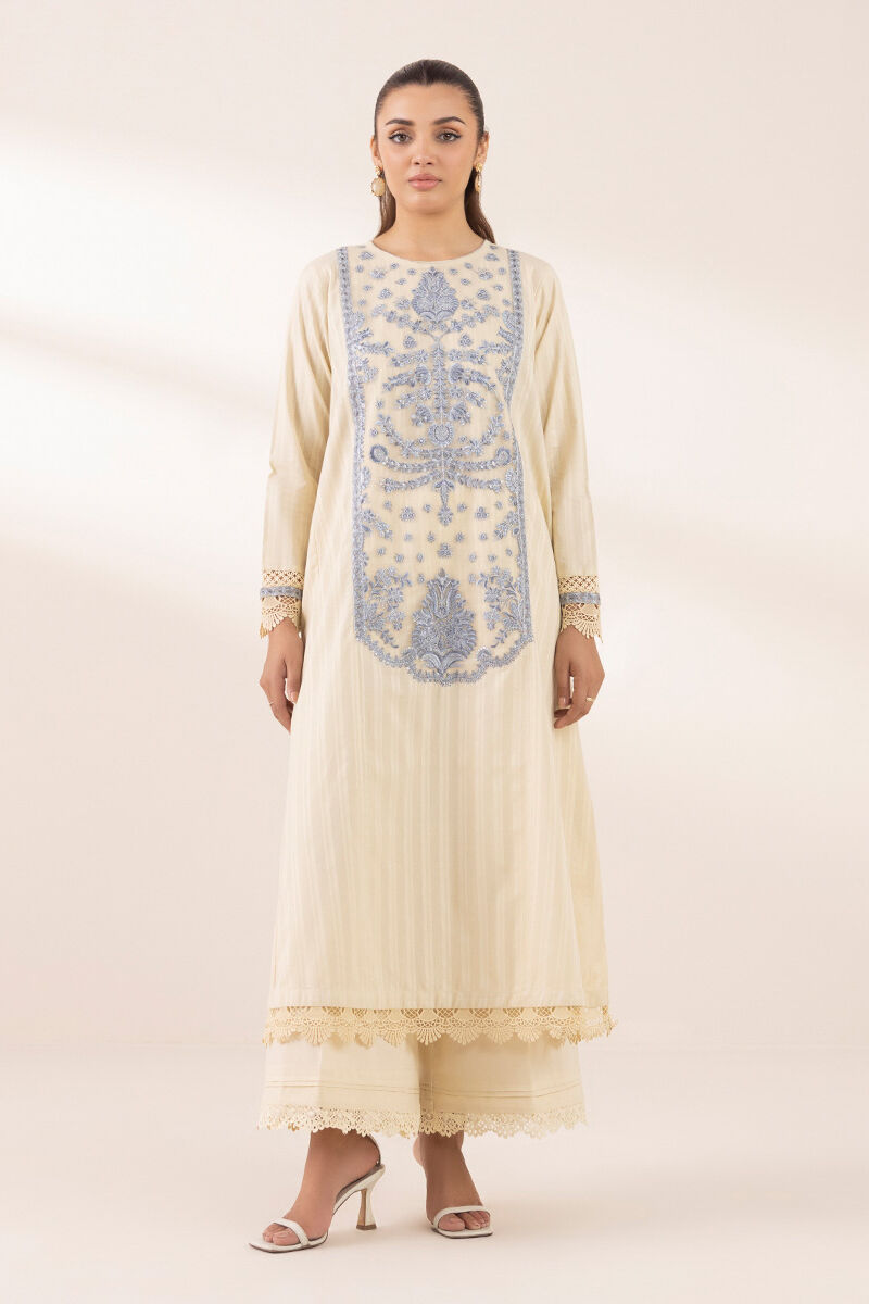 Embroidered Dobby Shirt