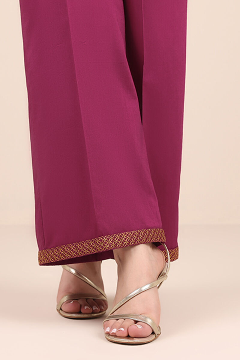 Embroidered Cotton Viscose Culottes