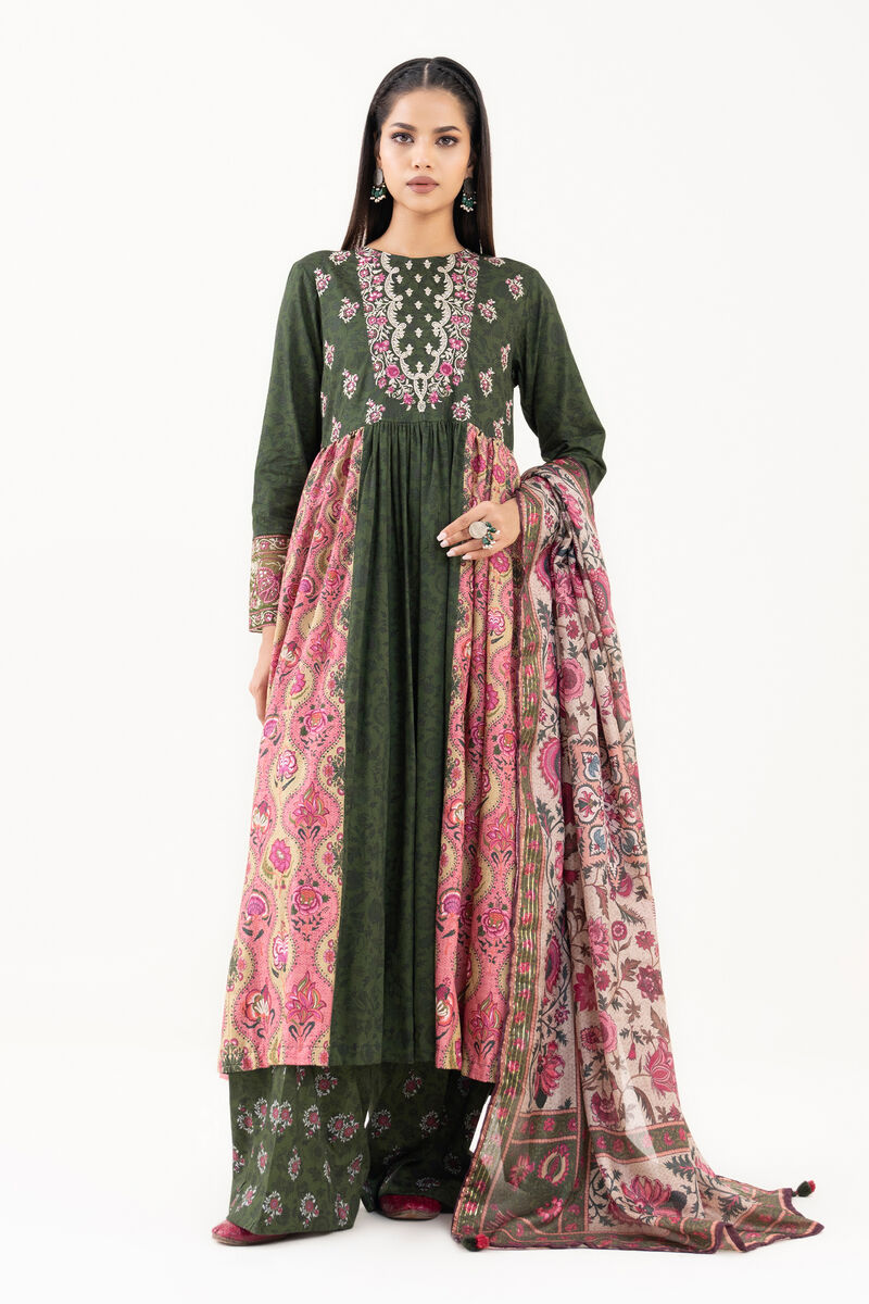 Printed Silk Dupatta