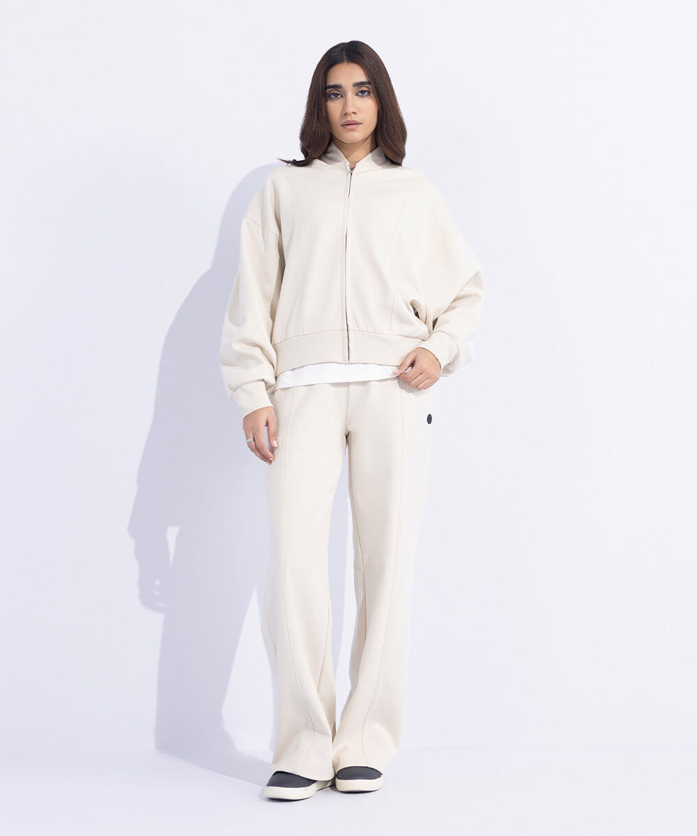 Women's Western Wear Off White Jacket