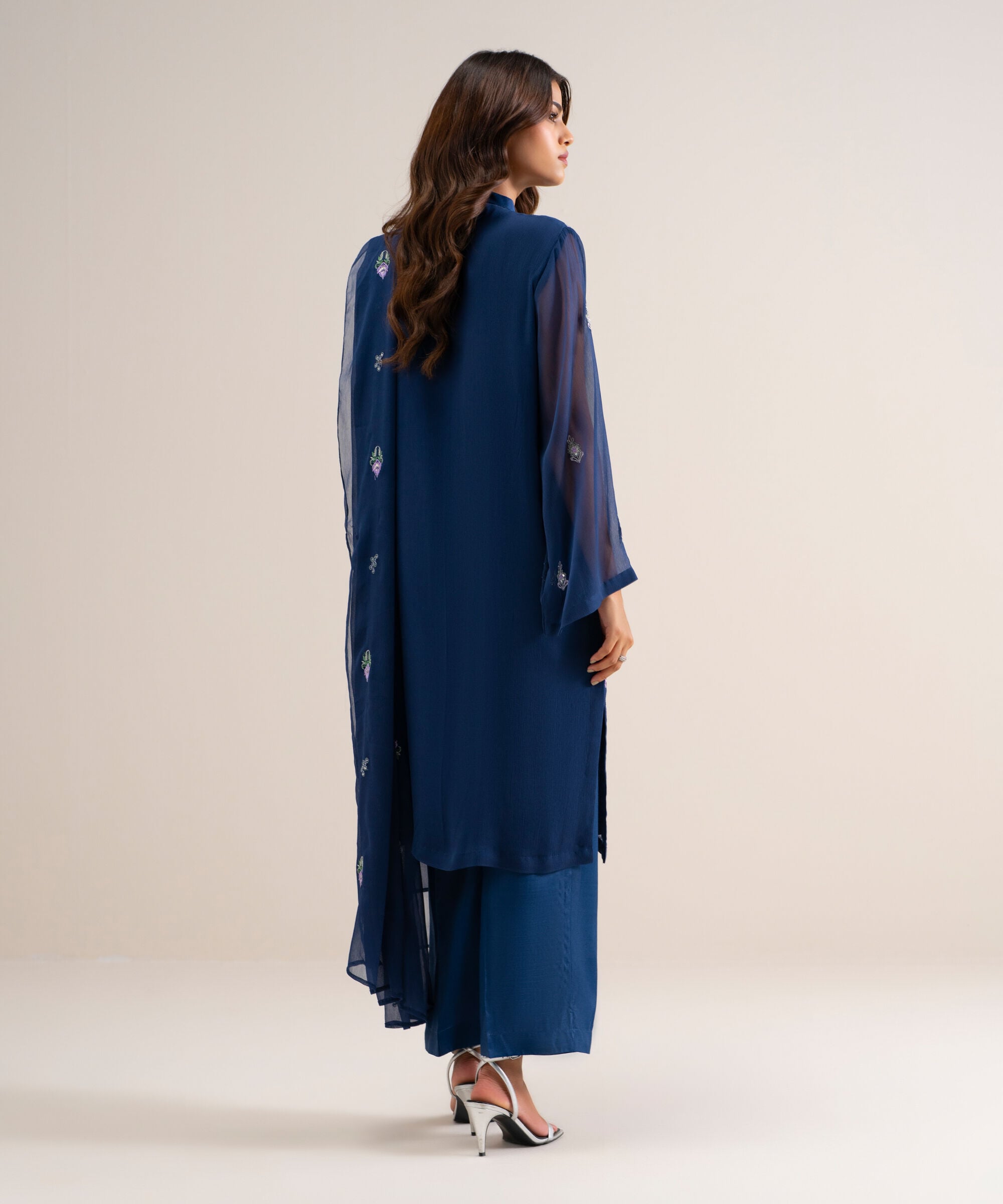 Unstitched 3 Pc Chiffon U3FELX25V662