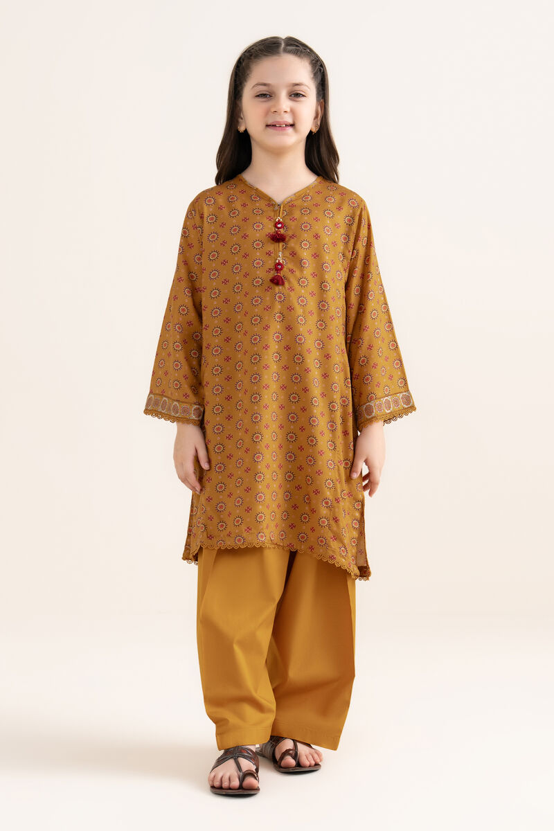 Printed Arabic Lawn Suit