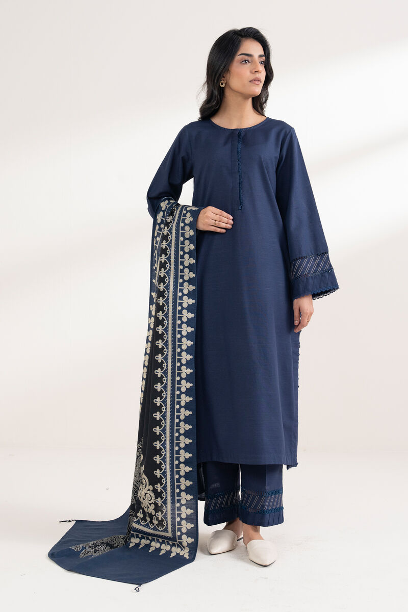 Printed Khaddar Dupatta