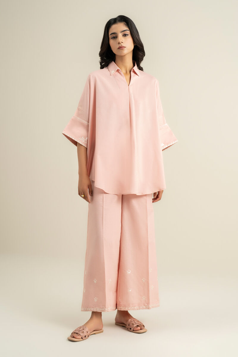 Embroidered Dobby Shirt