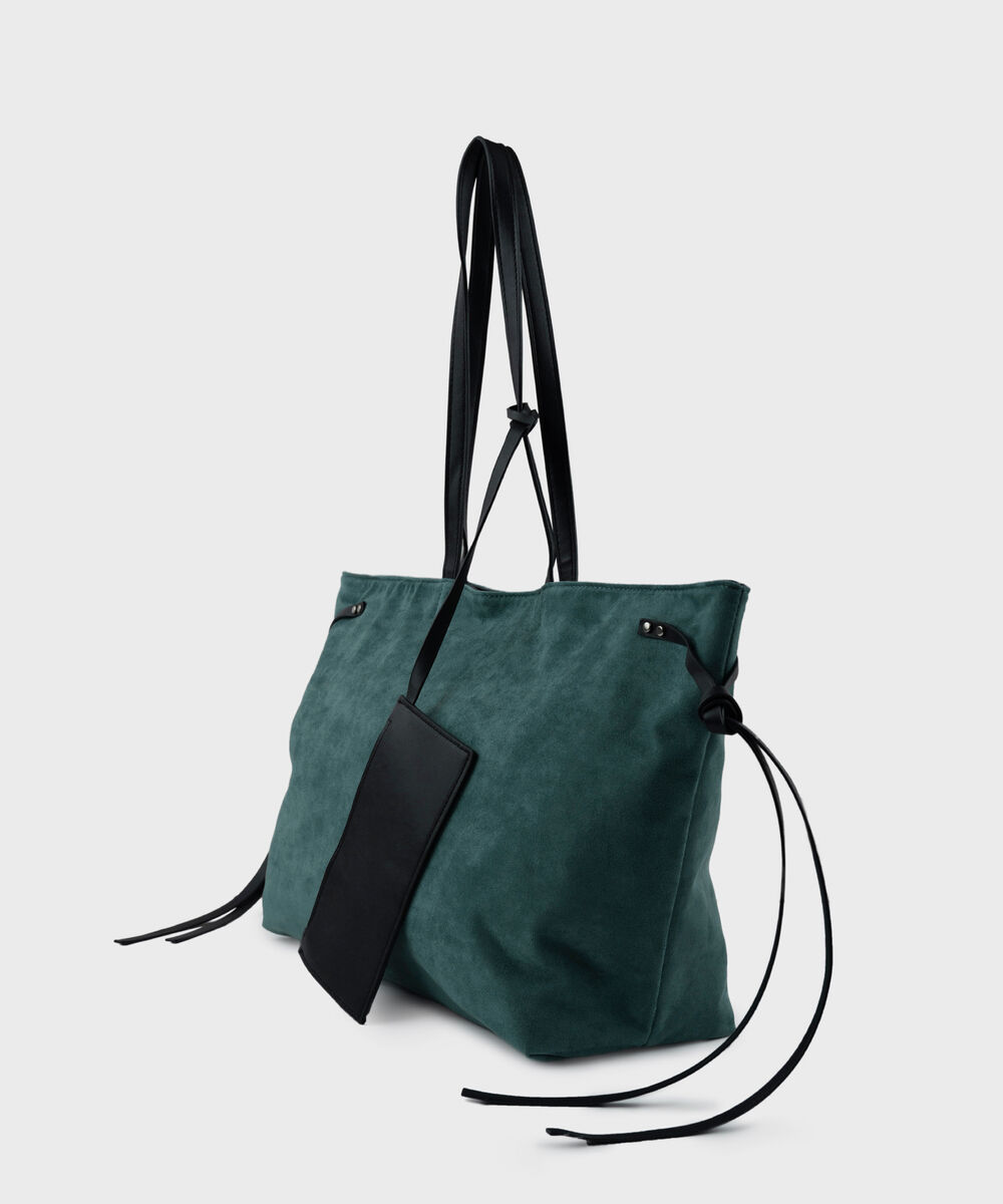 Women's Blue Shoulder Tote Bag