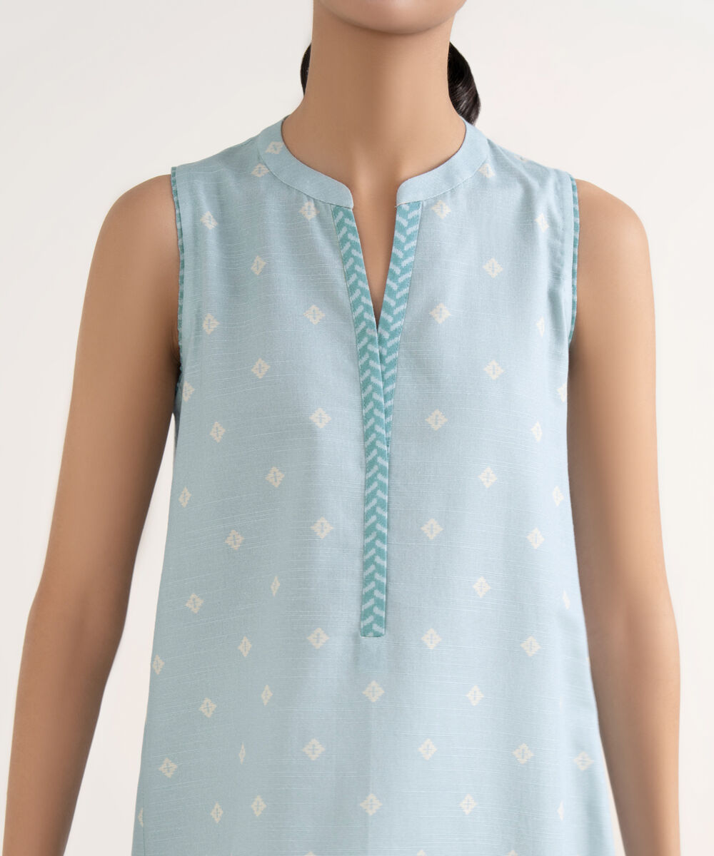 Women's Unstitched Light Khaddar Printed Multi Two Piece Suit