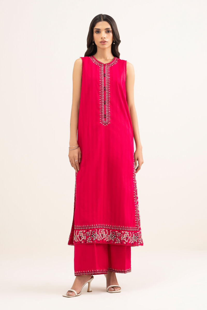 Embroidered Leno Kara Shirt