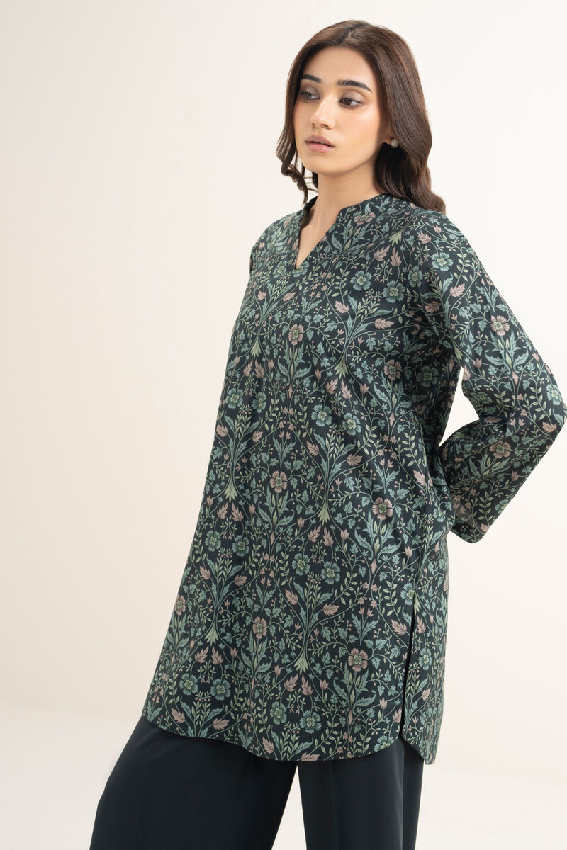 Printed Cotton Viscose Shirt