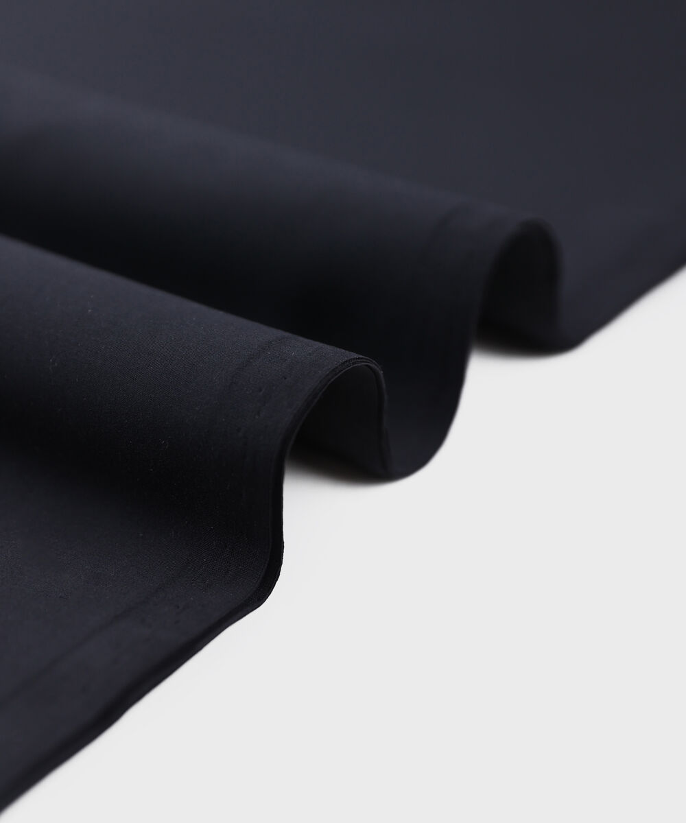 Men Unstitched Viscose Black Full Suit Fabric