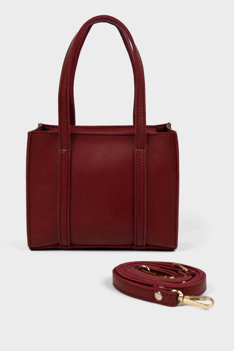 MAROON MINI BAG