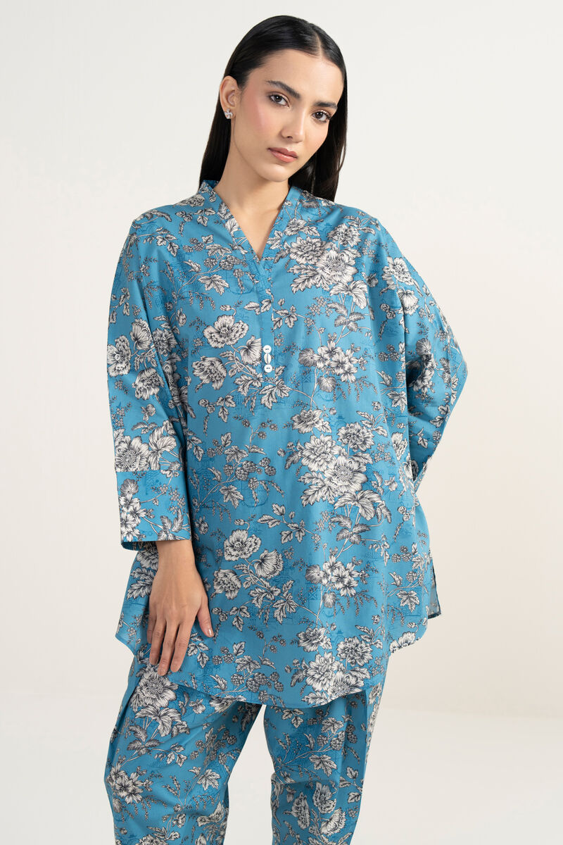 Printed Cambric Shirt