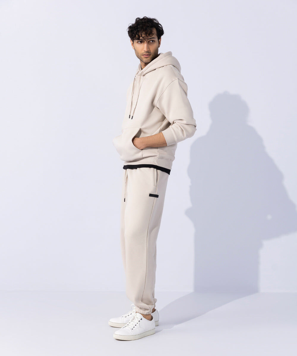 Woman - Off White Unisex Hoodie