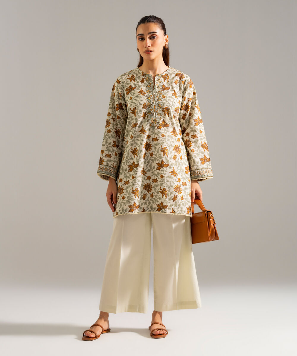 Women's RTW Lawn Embroidered Multi 2 Piece Suit