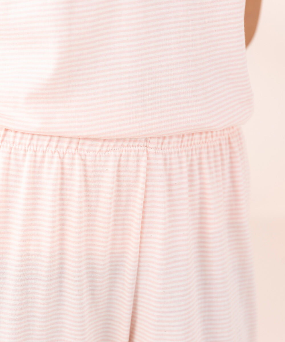 Women's Sleepwear Pink Versa Stripes Print Trousers