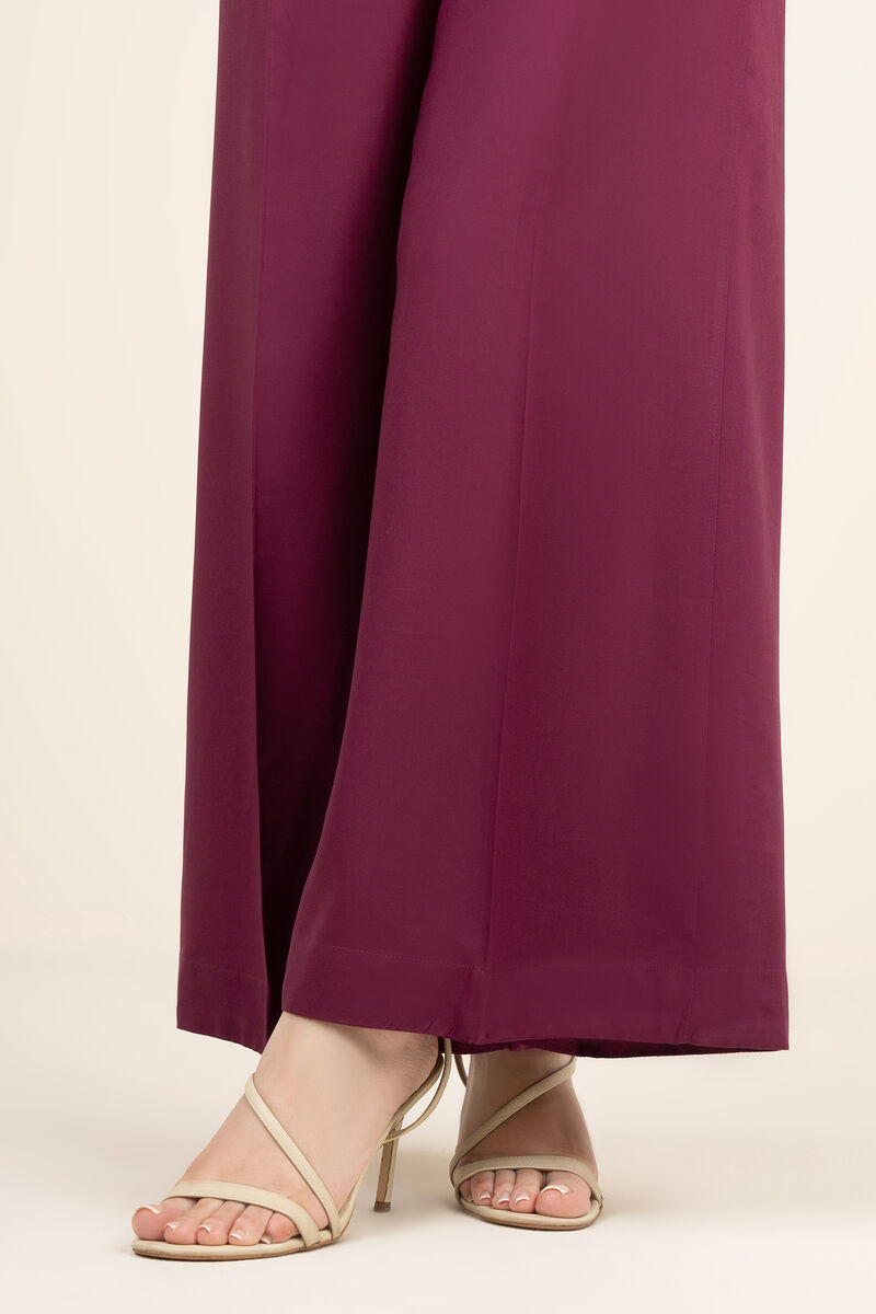 Viscose Linen Flared Pants