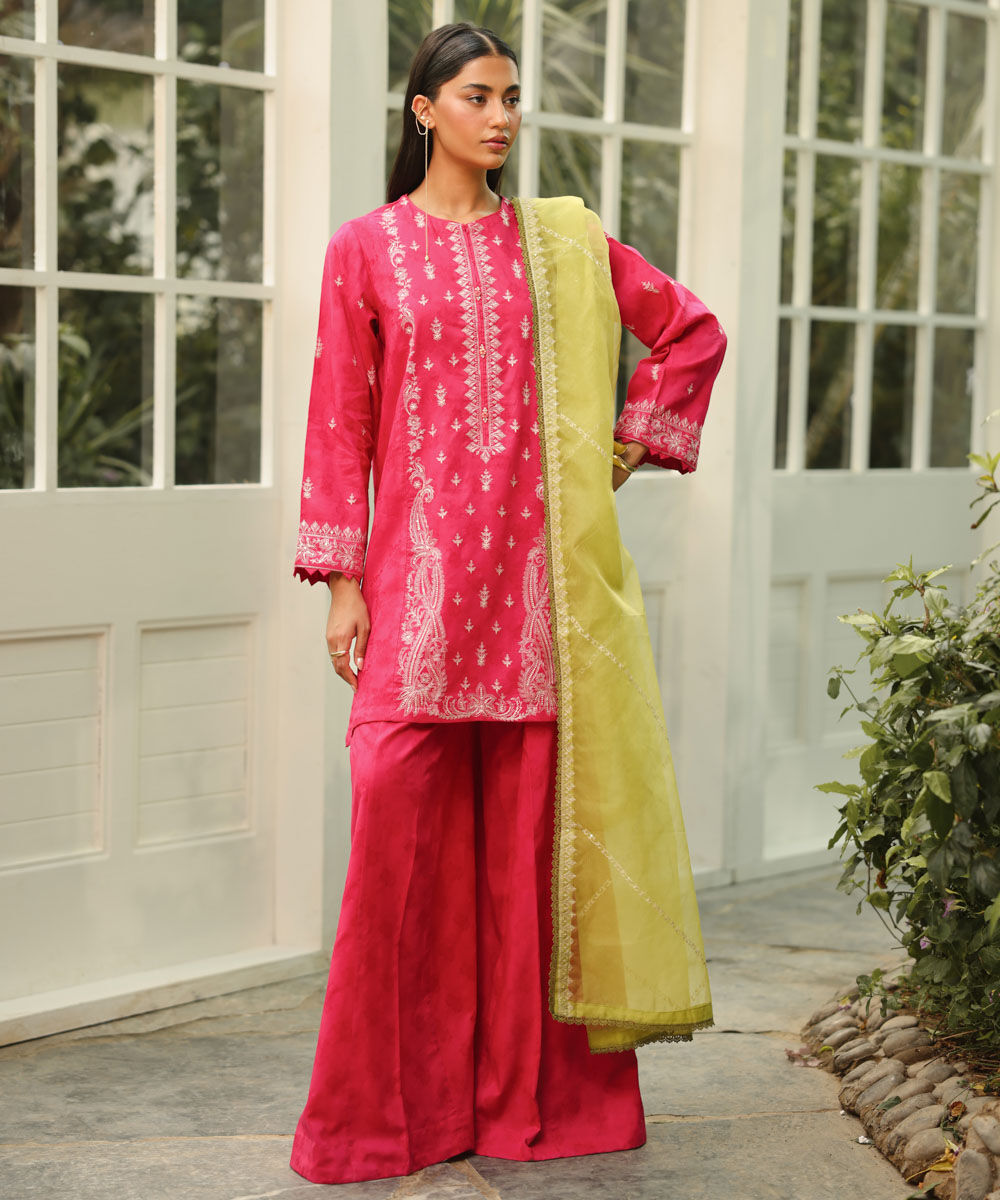 Green Dupatta 3PRDF25V339D