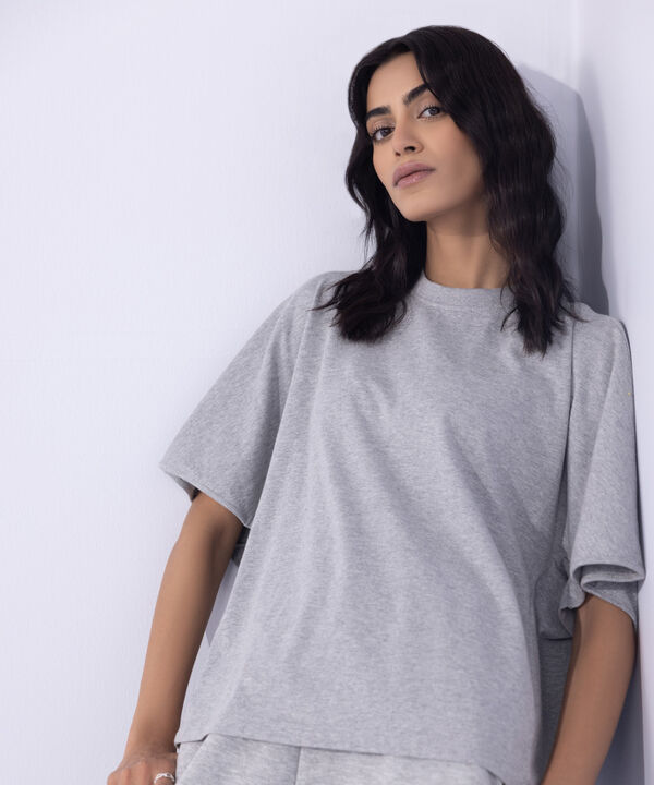 Oversized Kimono T-Shirt null