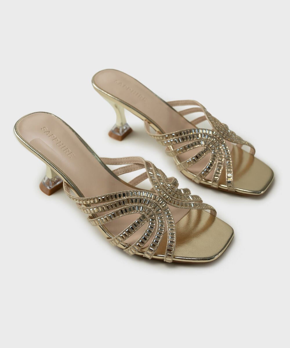 Women's Gold High Heels