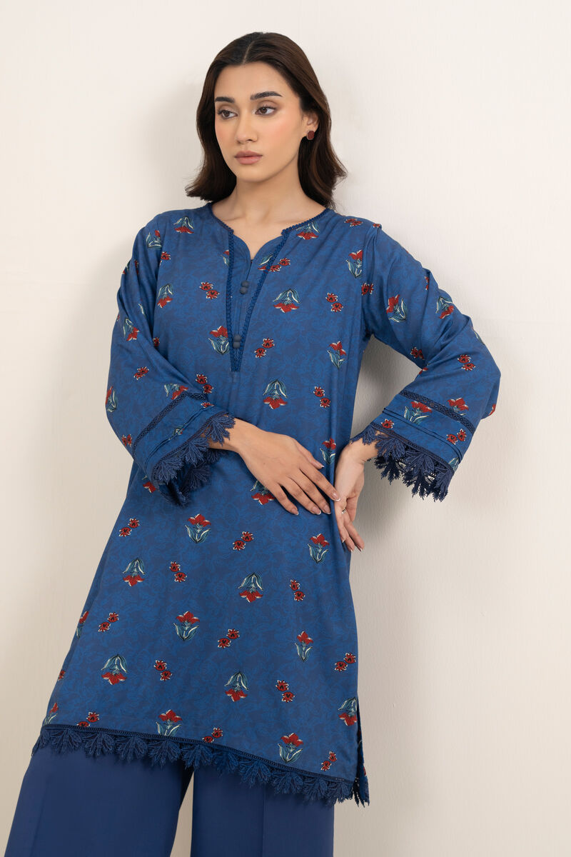 Printed Arabic Lawn Shirt