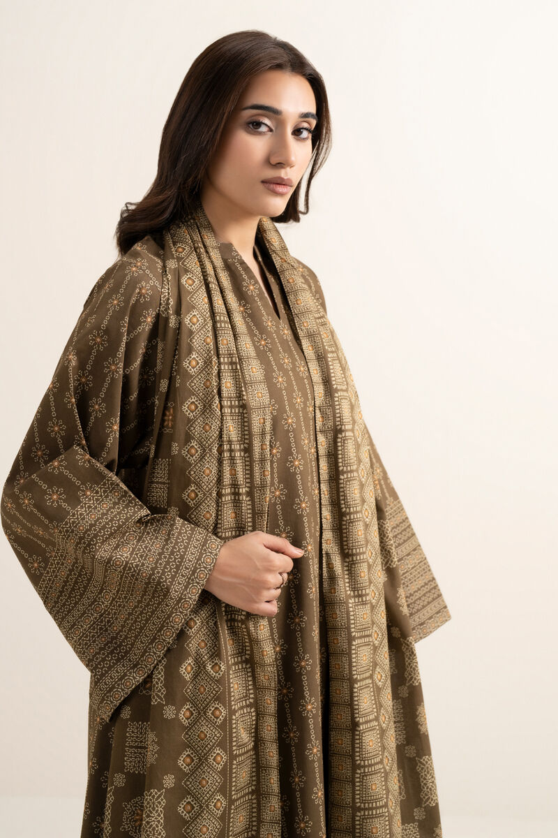 3 Piece - Printed Lawn Suit