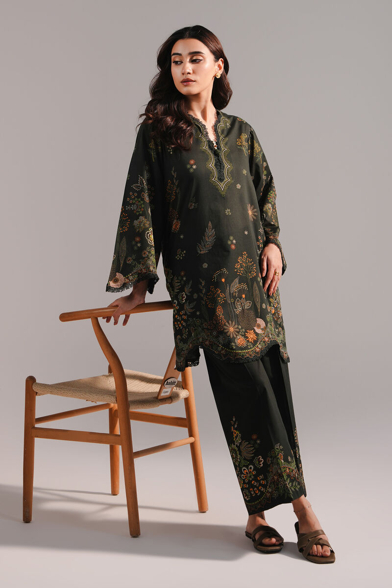 2 Piece - Printed Lawn Suit