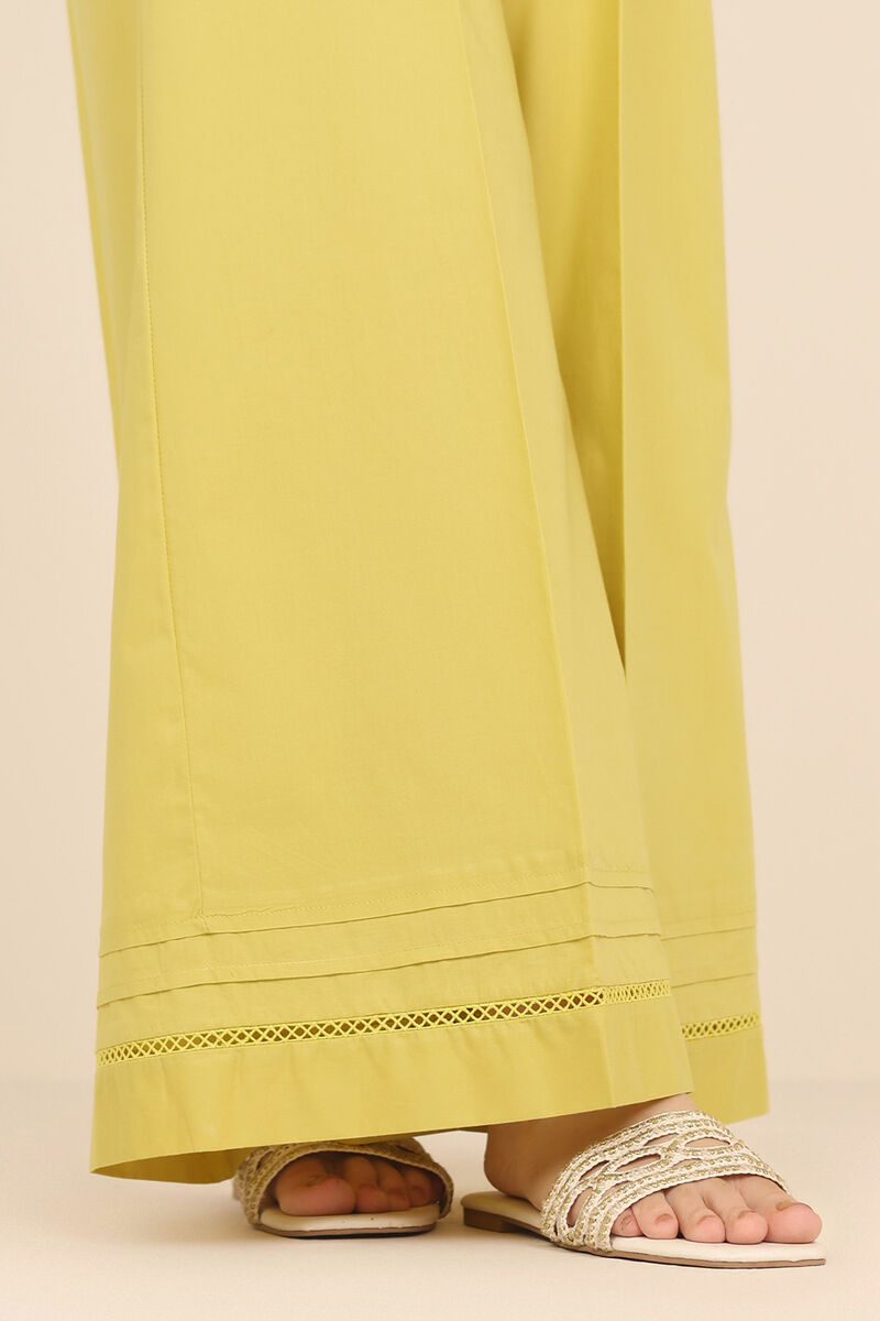 Solid cambric Flared Pants