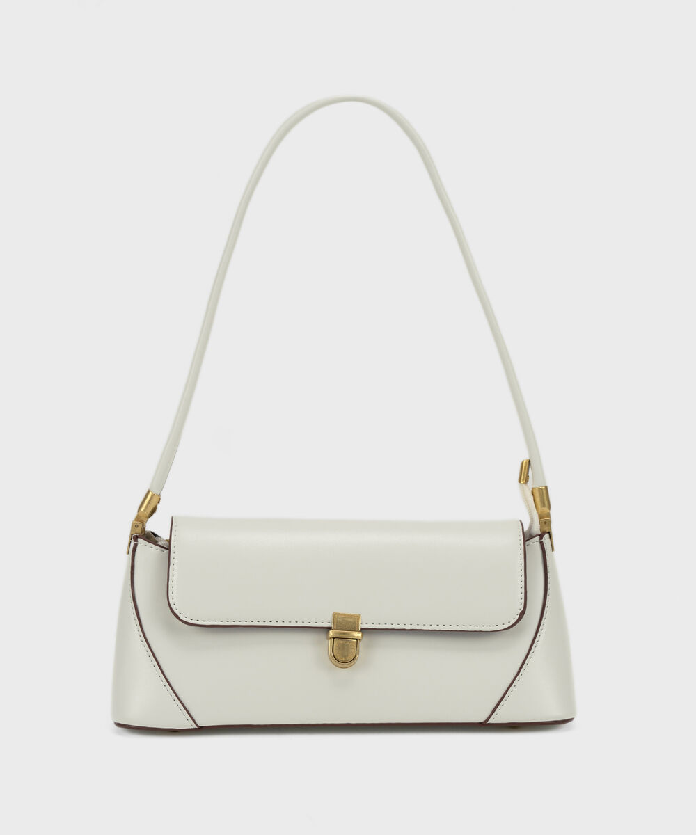 Women's Off White Shoulder Bag