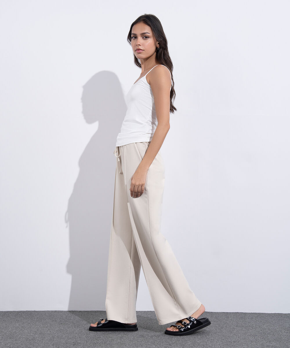 Women's Western Wear White Stretch Tank Top