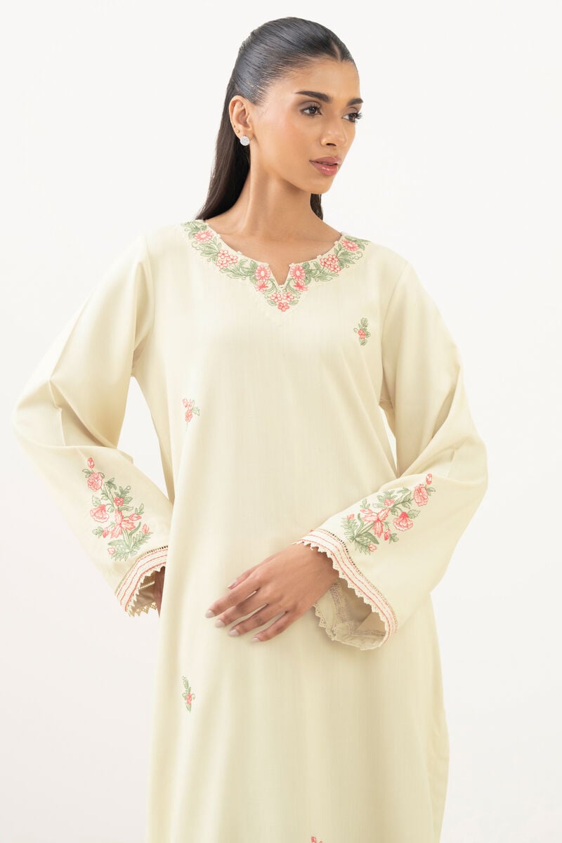 Embroidered Cotton Viscose Shirt