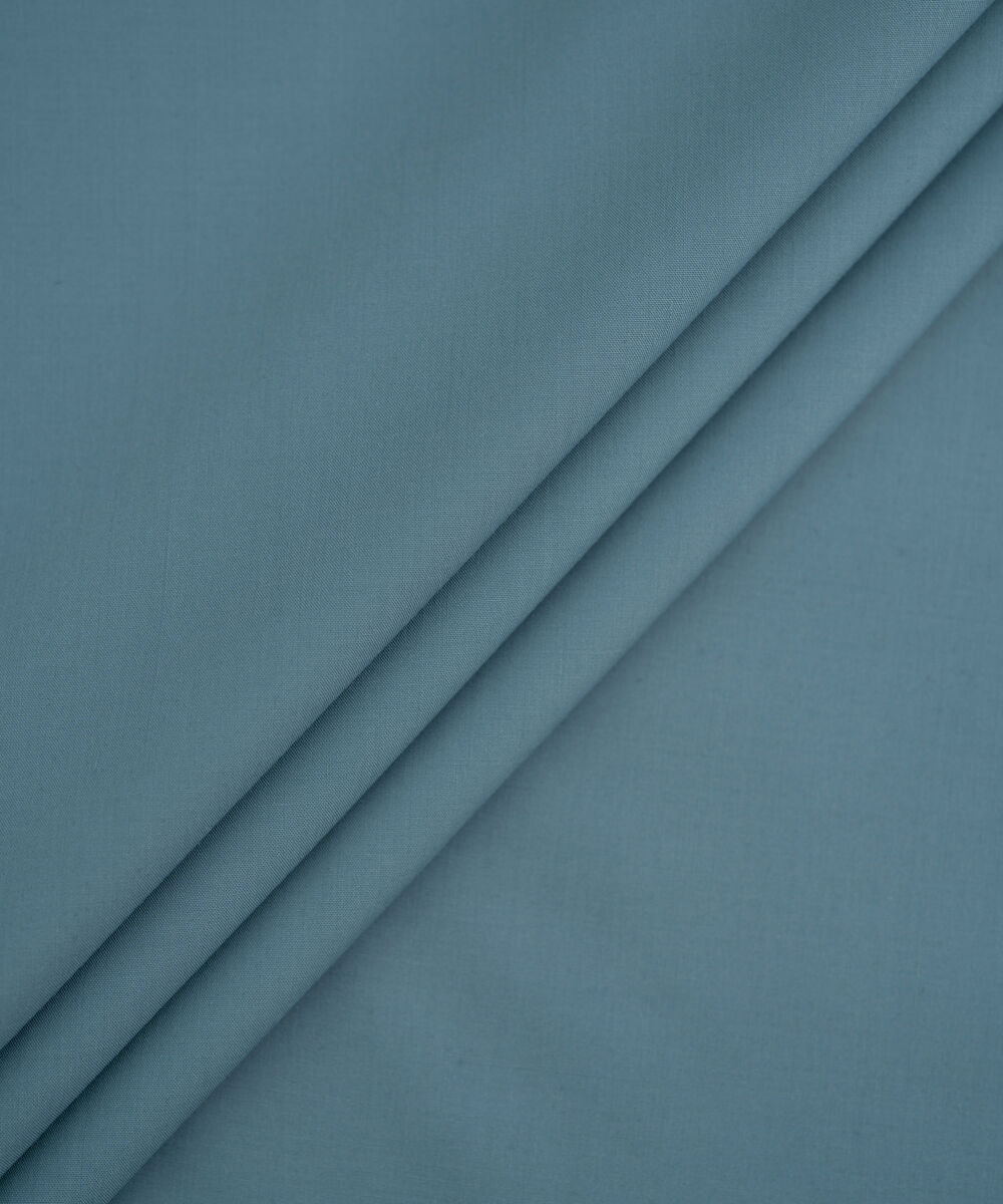 Men's Unstitched Soft Blue Two Piece Refined Wash & Wear Suit