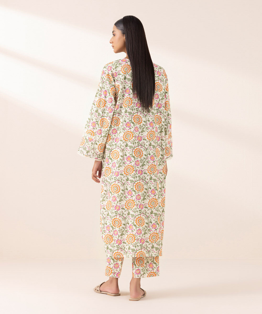 Women's Pret Cross Hatch Multi Printed Boxy Shirt