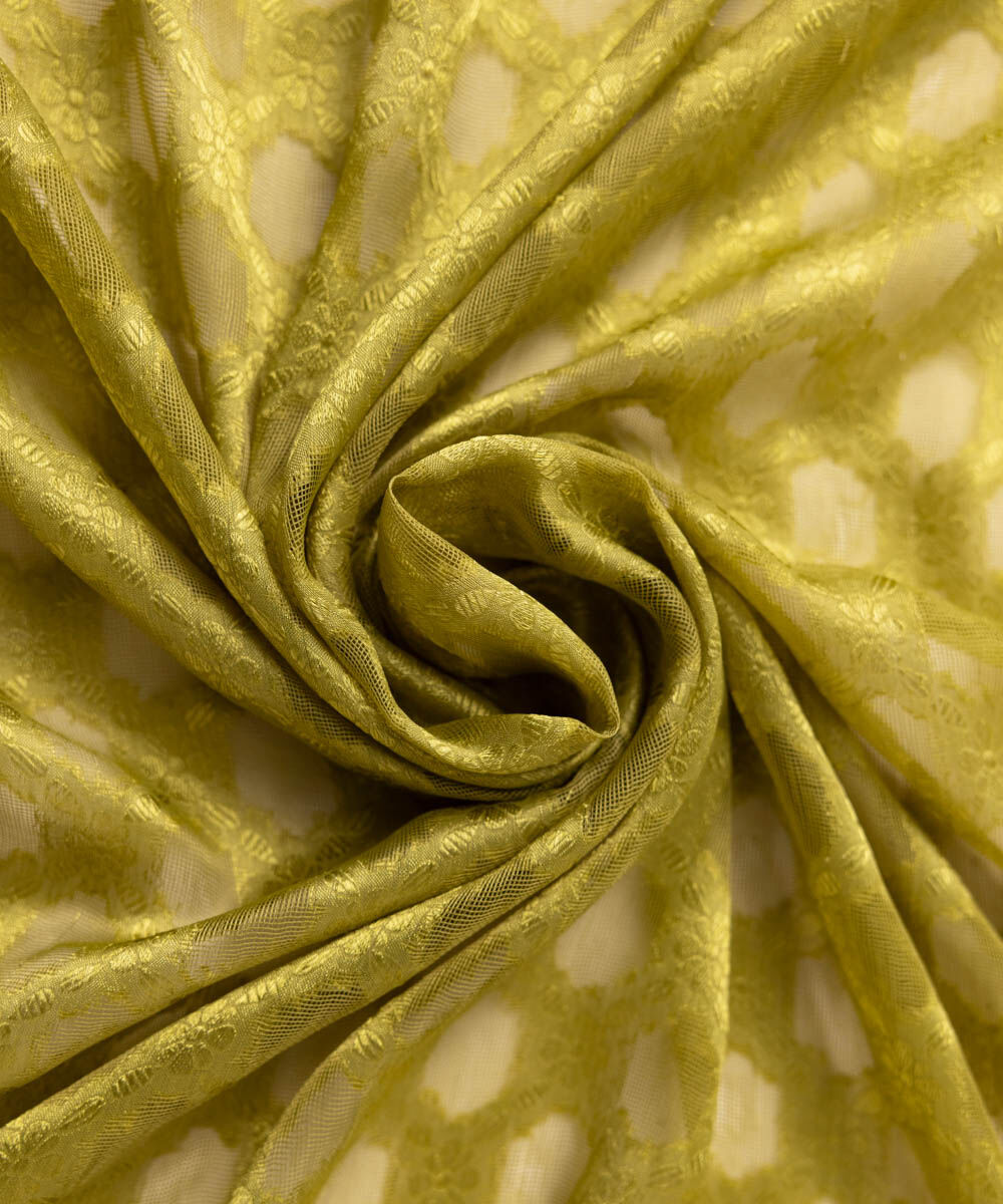 Brochea Jacquard Green Dupatta