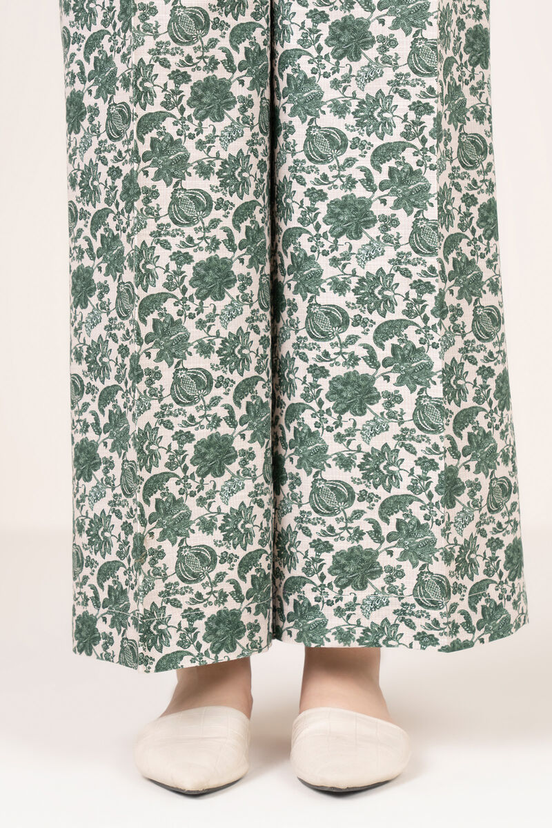 Printed Light Khaddar Culottes