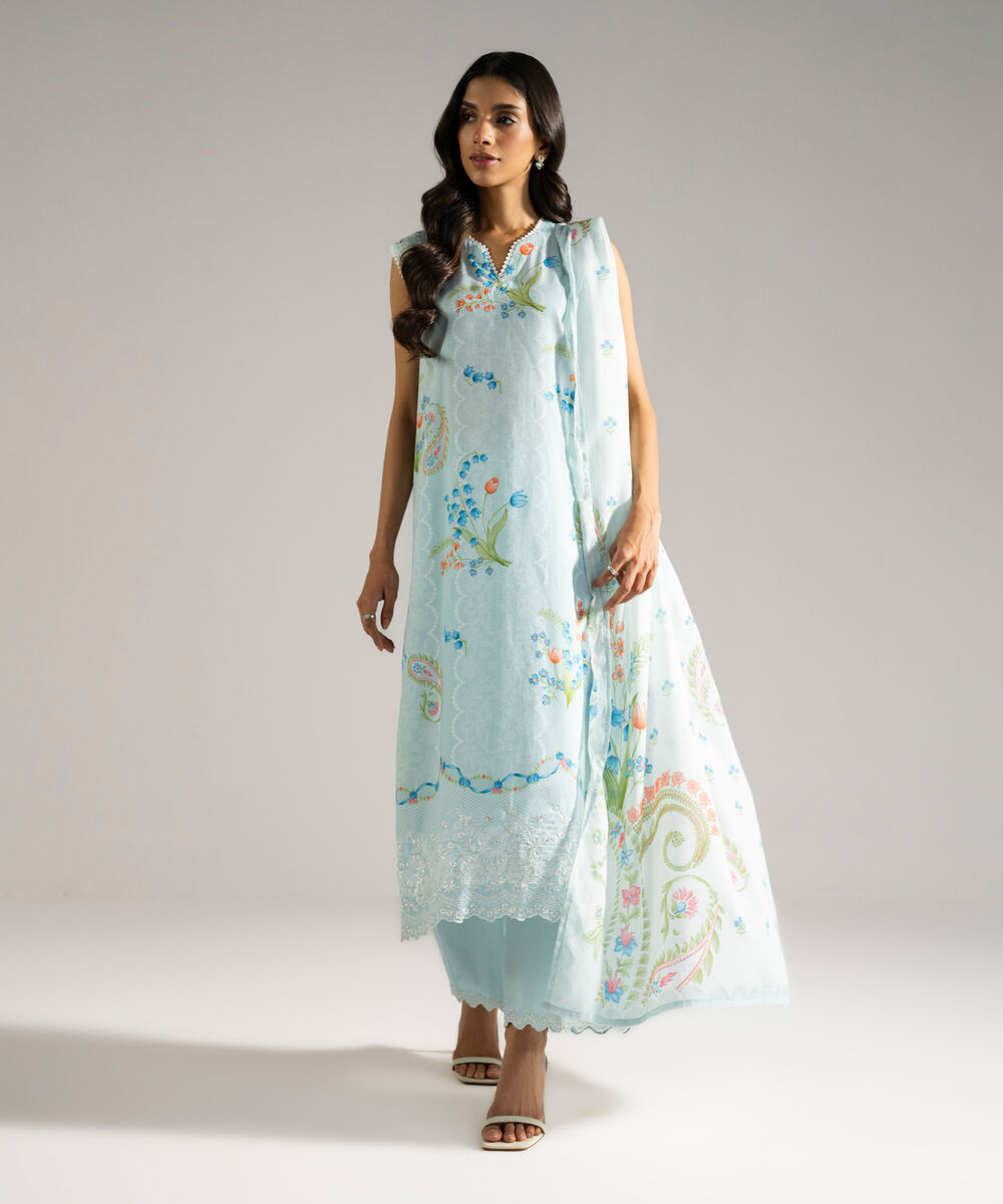 Printed Dupatta PRW26SMV930D