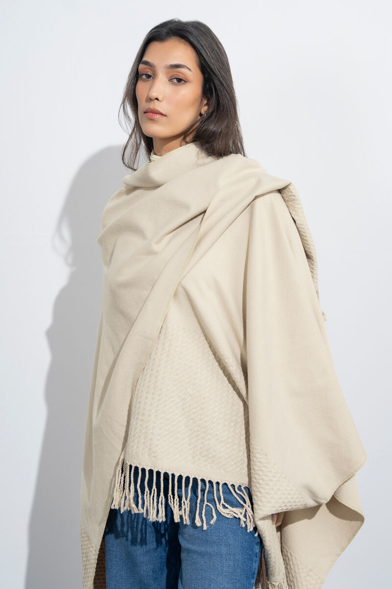 Textured Cape Shawl