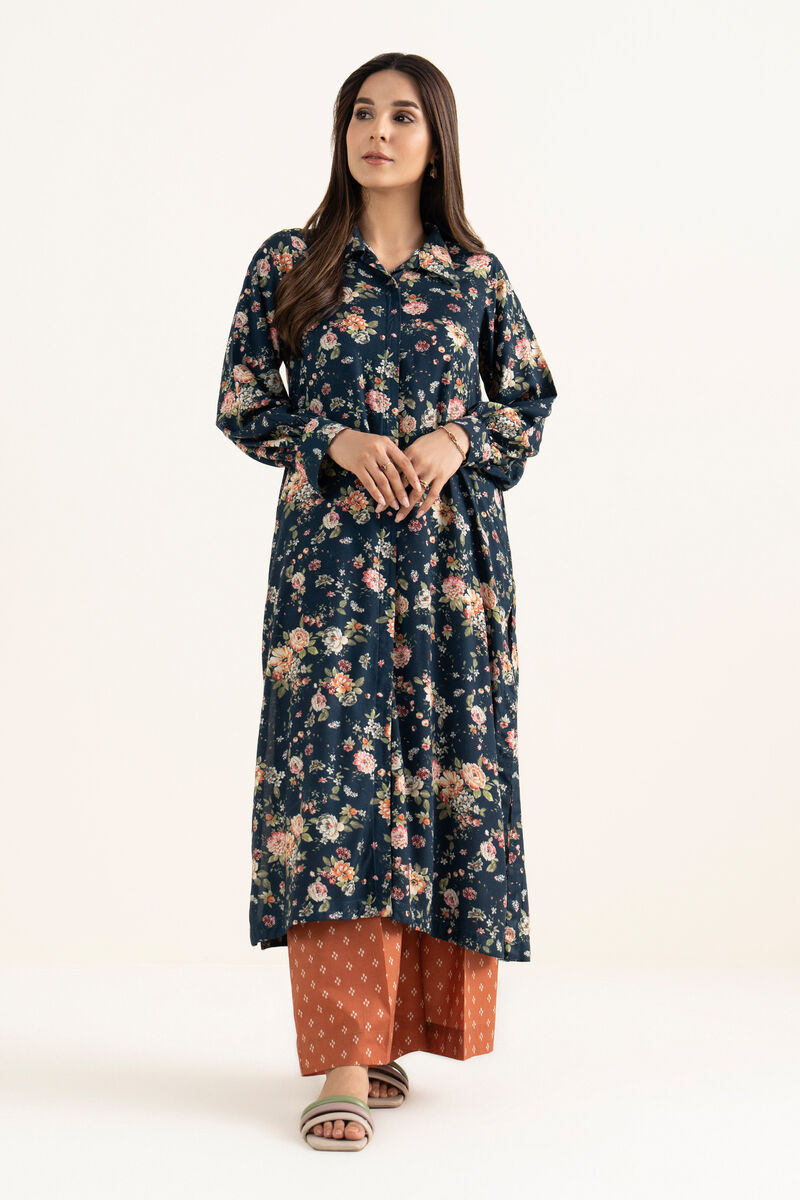 Printed Arabic Lawn Shirt