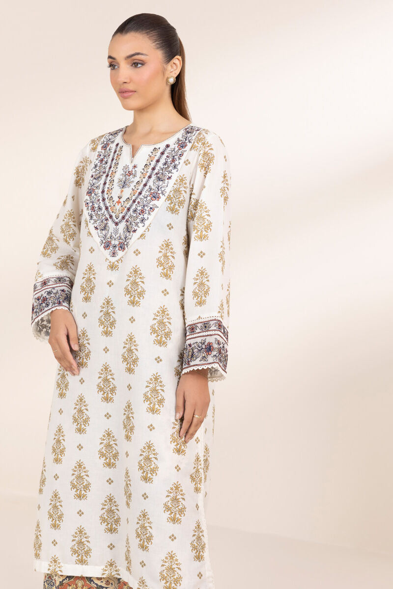 Embroidered Cotton Shirt