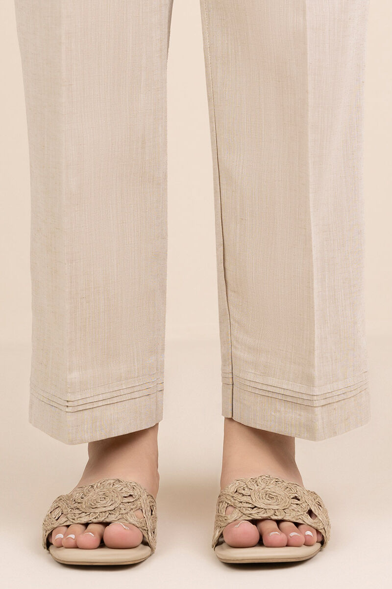Cotton Linen Straight Pants