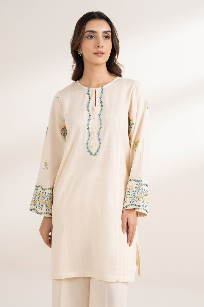 Embroidered Cotton Shirt