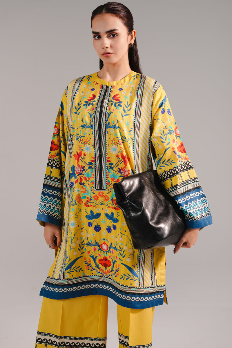 Printed Leno Kara Shirt