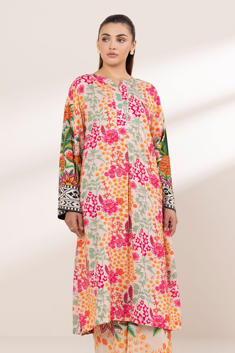 Printed Arabic Lawn Shirt