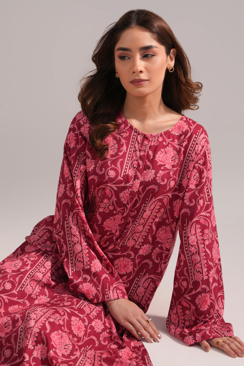 Printed Arabic Lawn Shirt