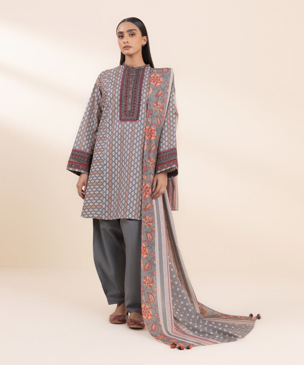 Unstitched 3 PC 00RFCP24V314 Sapphire PK