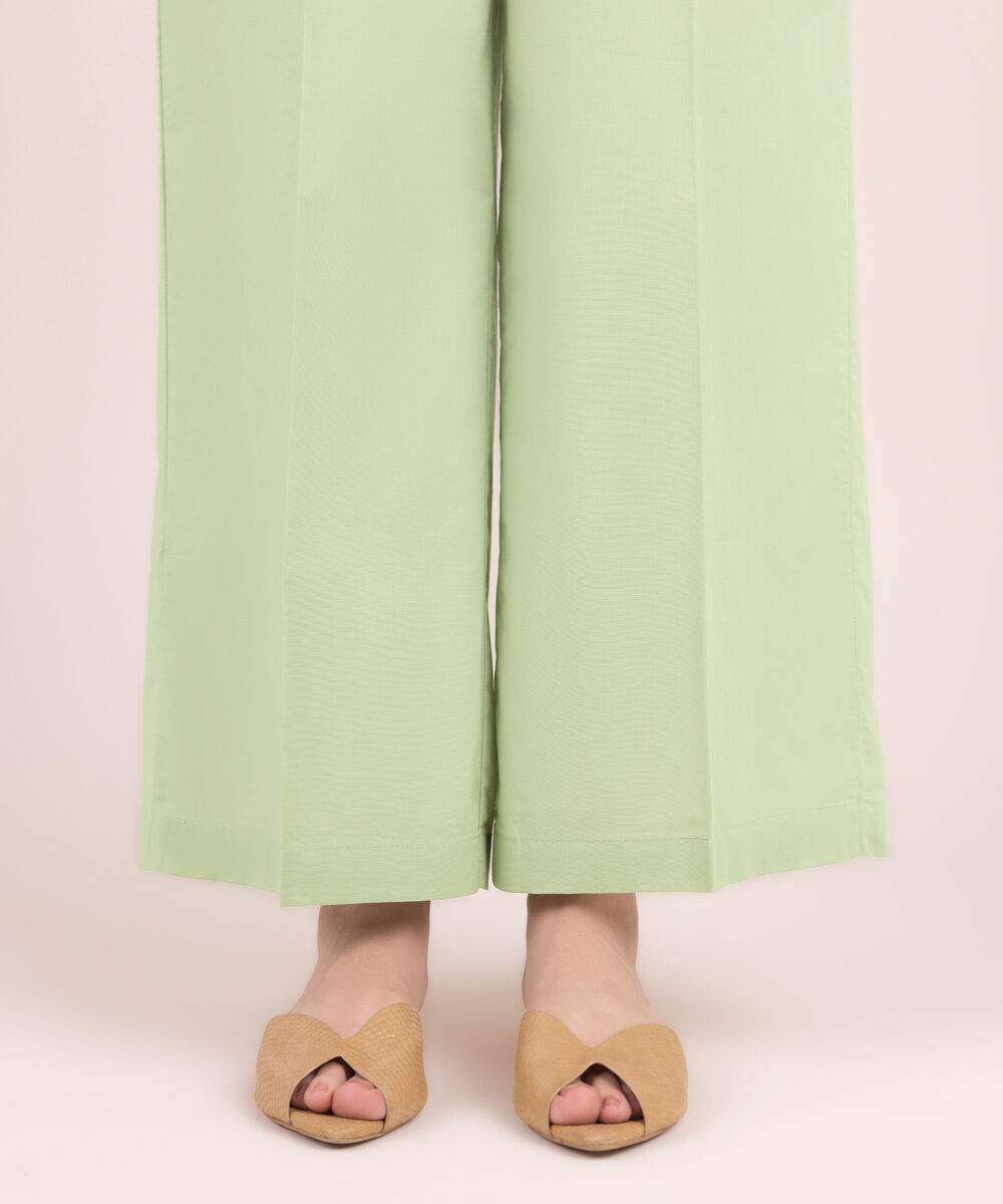 Women's RTW Cambric Solid Grey Culottes