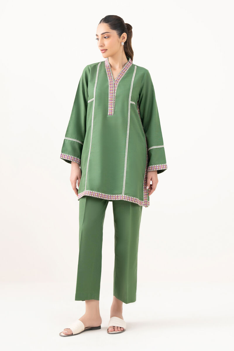 Embroidered Cotton Shirt