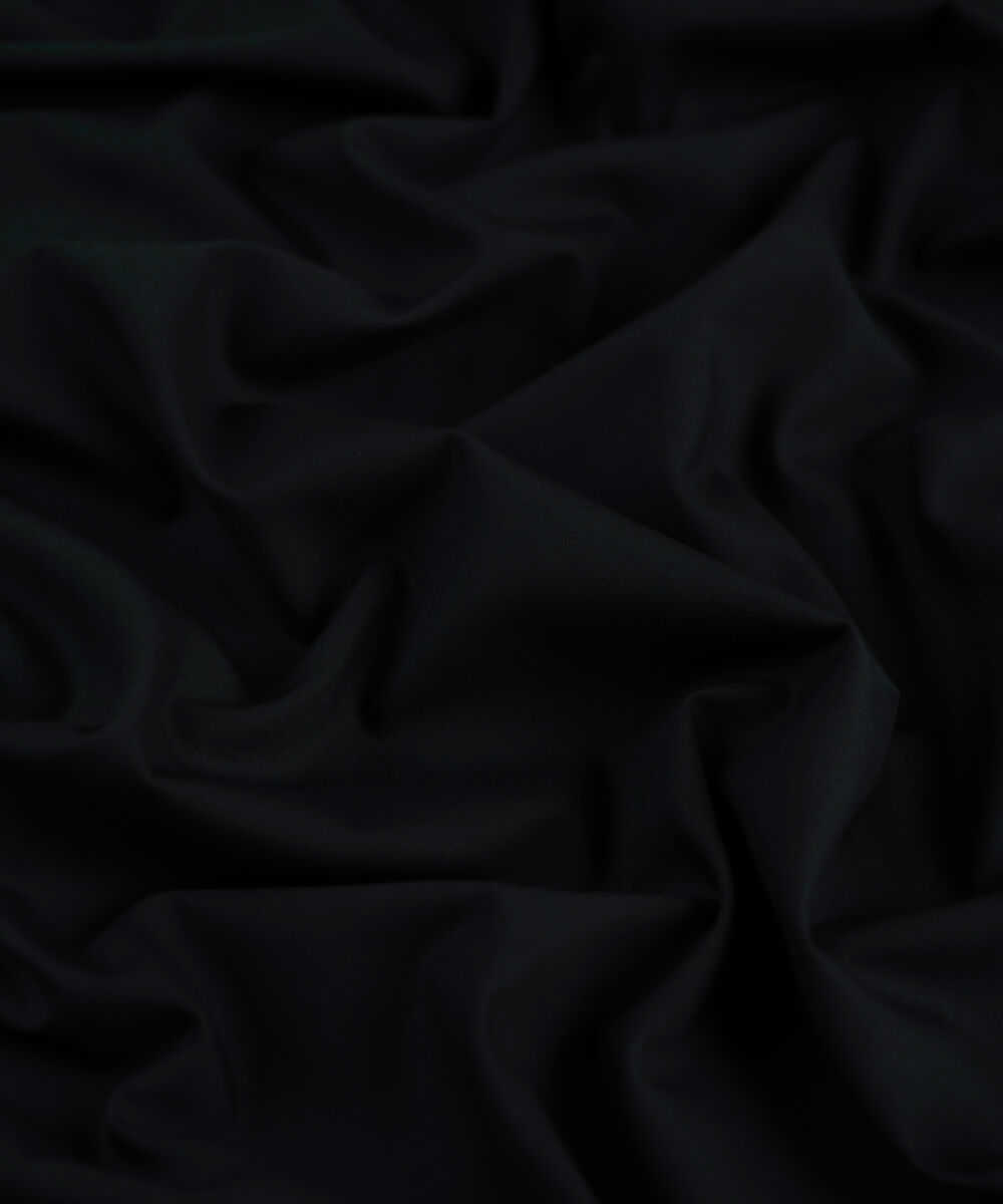 Men's Unstitched Black Two Piece Refined Wash & Wear Suit