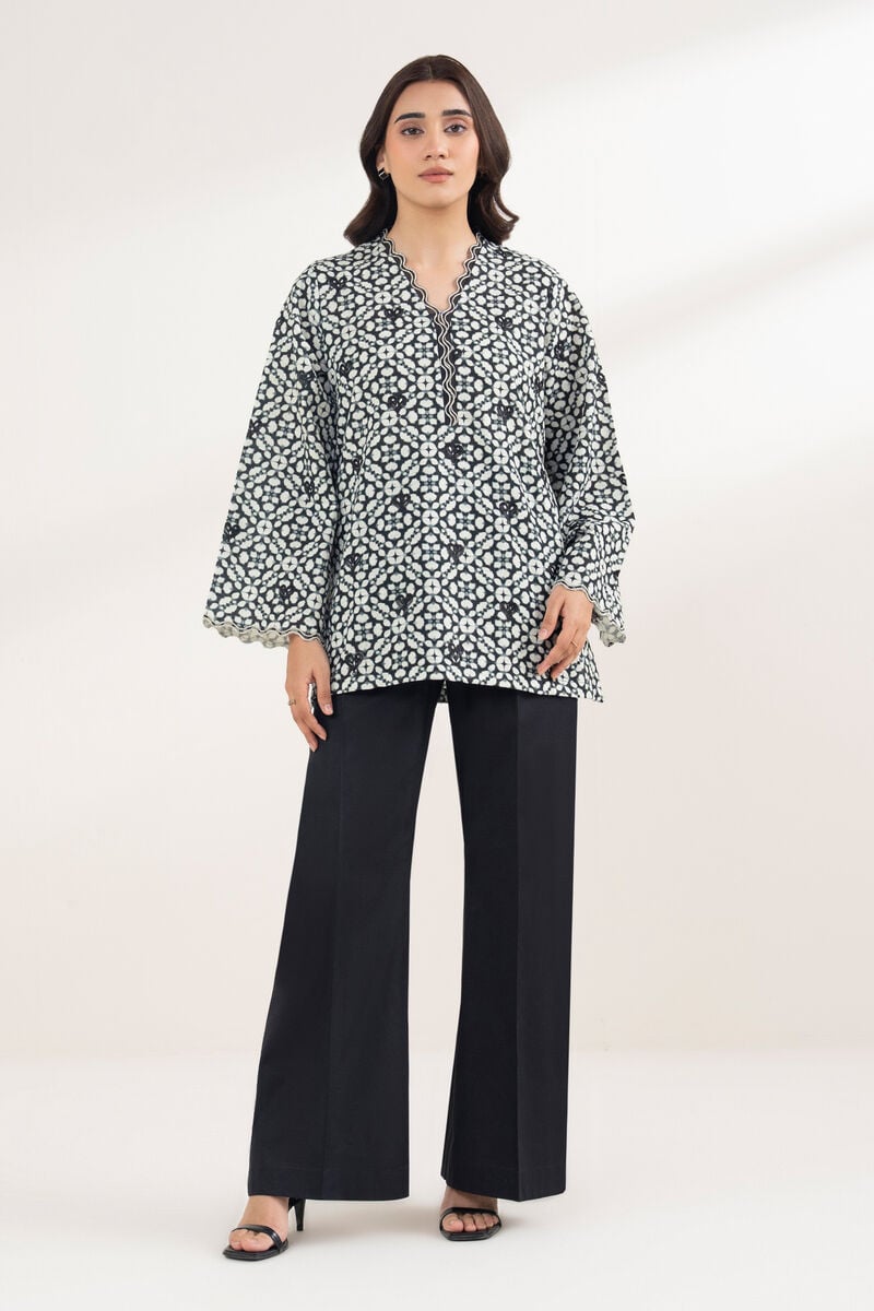 Embroidered Khaddar Shirt