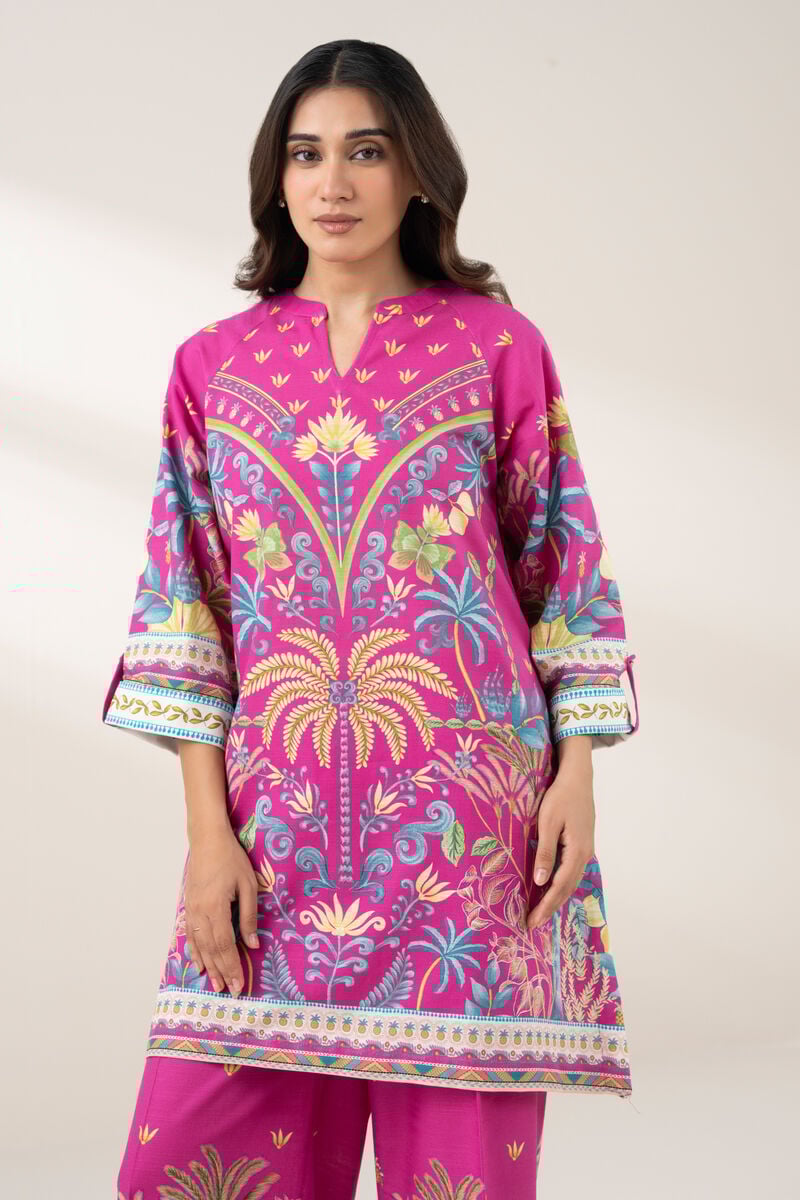 Printed Light Khaddar Shirt