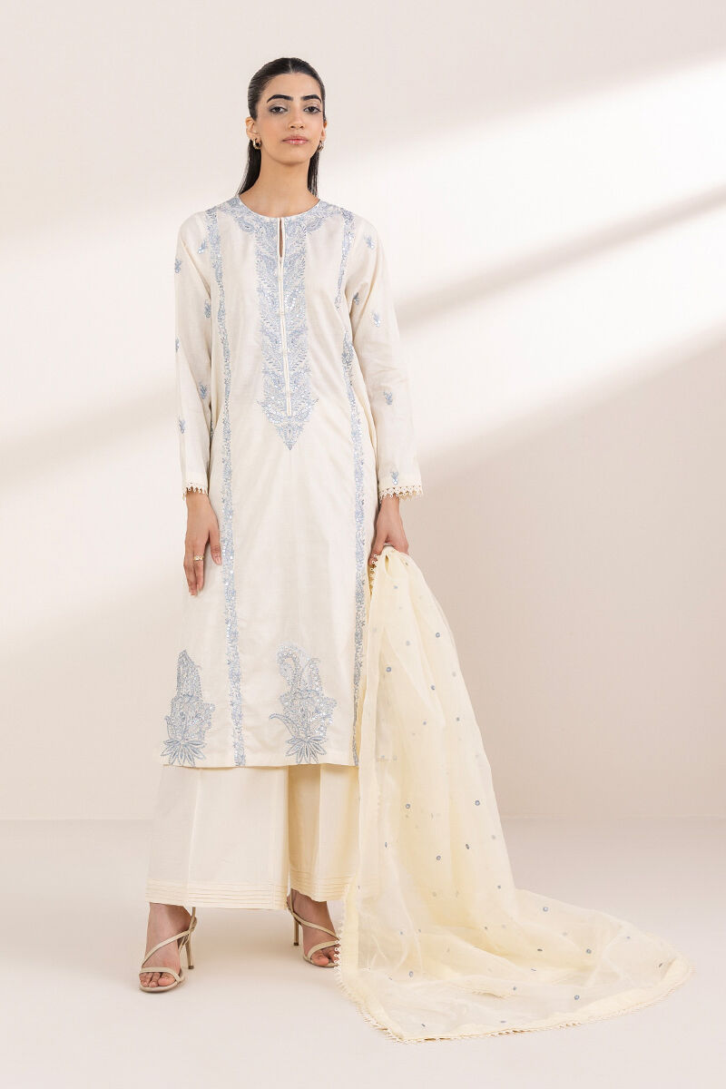 Embroidered Organza Dupatta