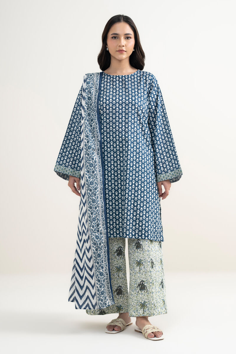 Printed Lawn Dupatta